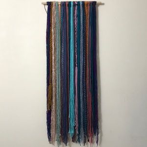 Blue Ridge Mountain 48” Yarn Wall Hanging Tapestry